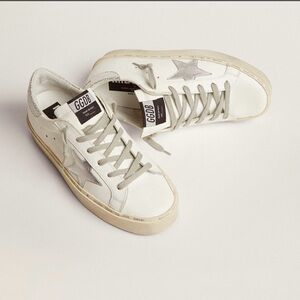 Golden Goose Hi Star Lace Up Sneakers